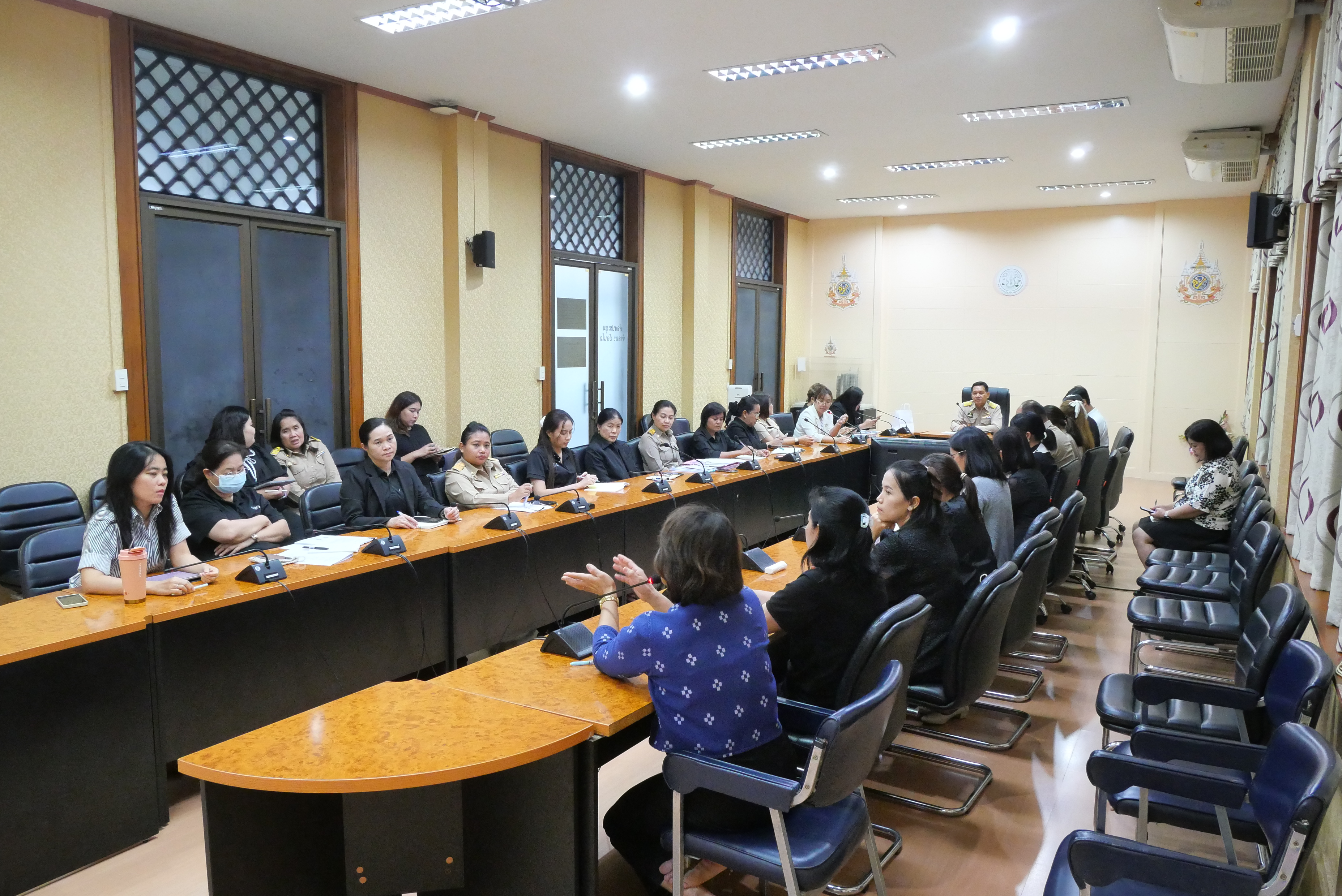 title - ประชุมคณะทำงานฝ่ายต้อนรับ และอาหาร/เครื่องดื่ม กิจกรรม 51 ปี ส.ป.ก. 